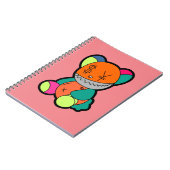 Colorful bear notitieboek (Linkerzijde)