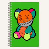 Colorful bear notitieboek (Voorkant)