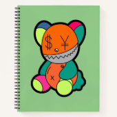 Colorful bear notitieboek (Voorkant)
