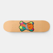 Colorful bear persoonlijk skateboard (Horizontaal)
