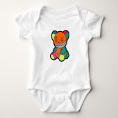 Colorful bear romper (Voorkant)