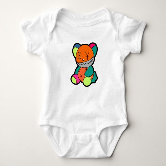 Colorful bear romper (Voorkant)