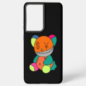 Colorful bear samsung galaxy hoesje (Achterkant)