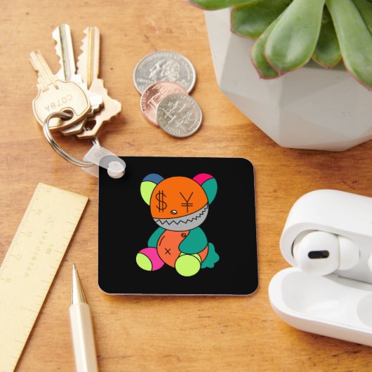 Colorful bear sleutelhanger (Bureau)