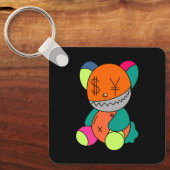 Colorful bear sleutelhanger (Voorkant)