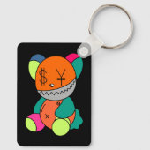 Colorful bear sleutelhanger (Achterkant)