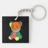 Colorful bear sleutelhanger (Achterkant)