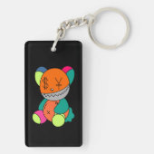 Colorful bear sleutelhanger (achterkant)