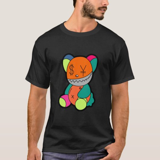 Colorful bear t-shirt (Voorkant)
