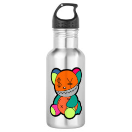 Colorful bear waterfles