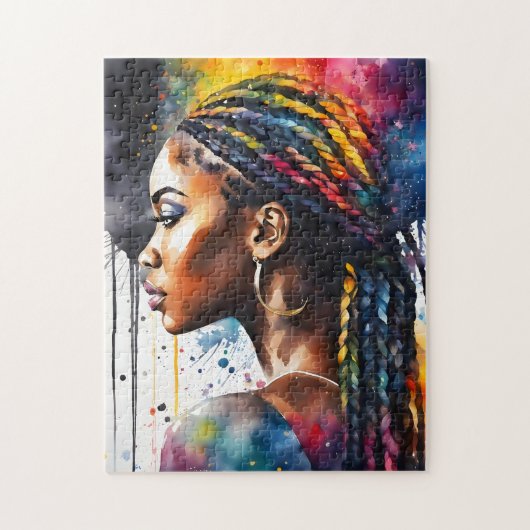 Colorful Beauty Legpuzzel (Verticaal)