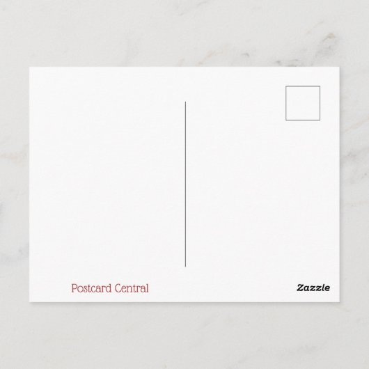 Colorful Bedankt Briefkaart (Achterkant)