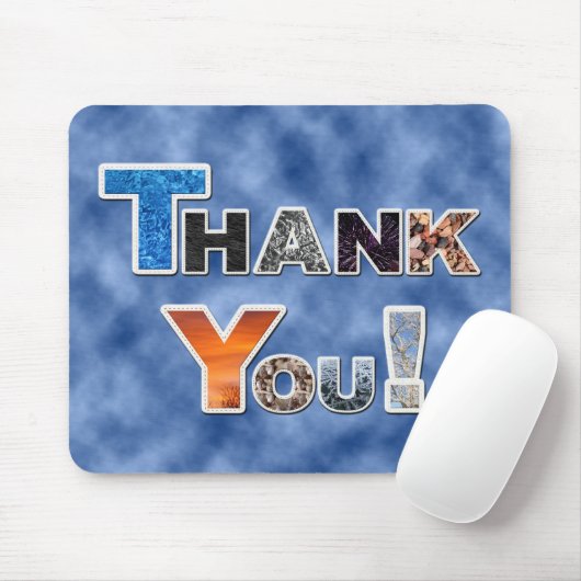 Colorful Bedankt Mousepad Muismat (Met muis)