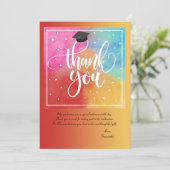 Colorful Bedankt voor je fotokaart Kaart (Staand voorkant)