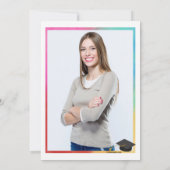 Colorful Bedankt voor je fotokaart Kaart (Achterkant)