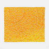 Colorful beer fleece deken (Voorkant (Horizontaal))