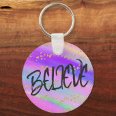 Colorful Believe Sleutelhanger (Voorkant)