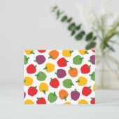 Colorful Bell Peppers Briefkaart (Staand voorkant)