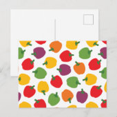 Colorful Bell Peppers Briefkaart (Voorkant / Achterkant)