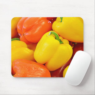 Colorful Bell Peppers Collectie Muismat