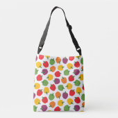 Colorful Bell Peppers Crossbody Tas (Achterkant)