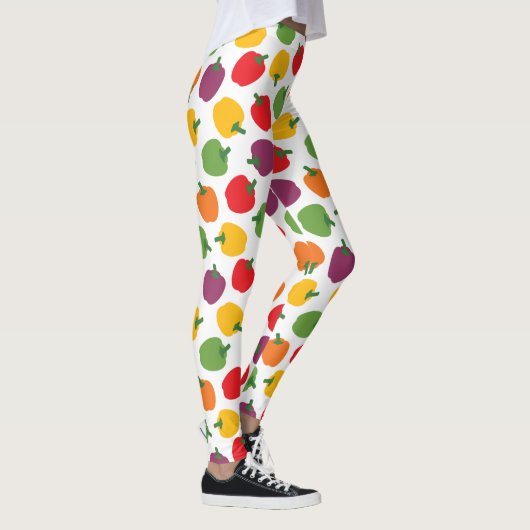 Colorful Bell Peppers Leggings (Rechts)