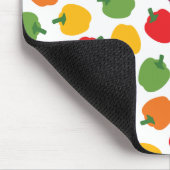 Colorful Bell Peppers Muismat (Hoek)