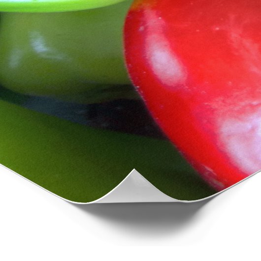 Colorful Bell Peppers Poster (Hoek)
