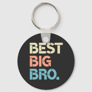 Colorful Best Big Bro Geweldige Big Brother Sleutelhanger