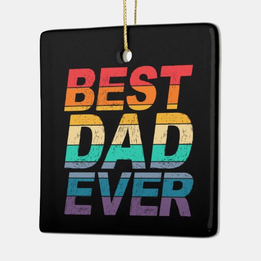 Colorful Best Pap Ever Vaderdag | ORNAMENT (Links)