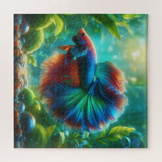 Colorful Beta Fish Legpuzzel (Horizontaal)