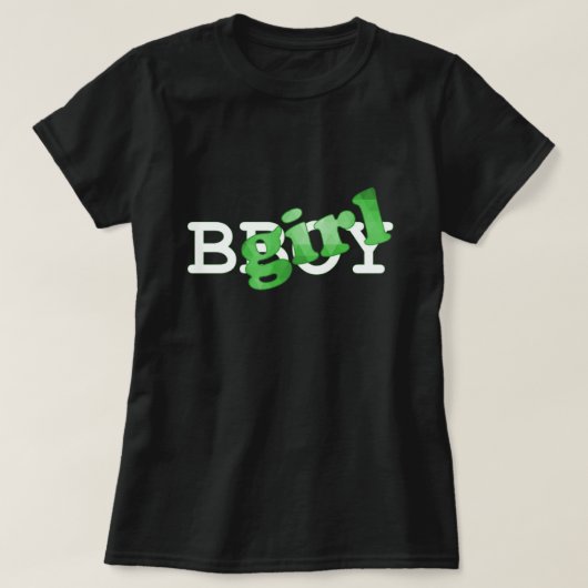Colorful BGirl Shirt (Design voorkant)