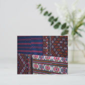 Colorful Bhutan Textiles Briefkaart (Staand voorkant)
