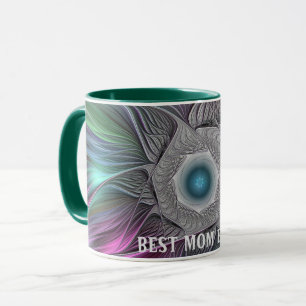 Colorful Big Flower Abstract Fractal Best Mama Mok