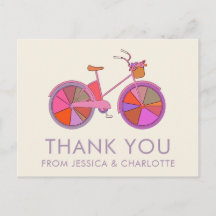 Colorful  Bike Illustration Personalized