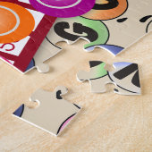 Colorful Bingo maakt leuke games Legpuzzel (Zijkant)