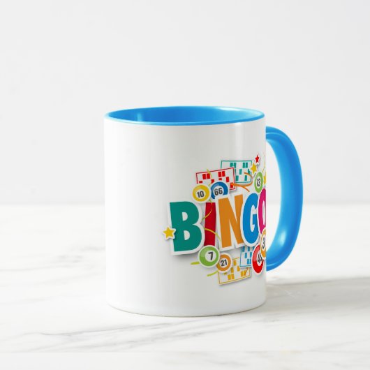 Colorful Bingo Mok (Voorkant rechts)