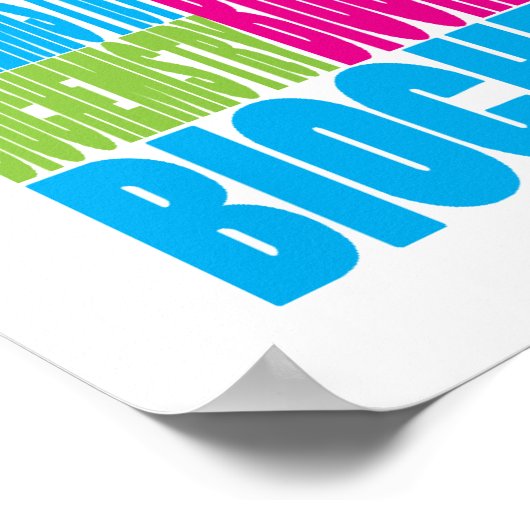 Colorful Biochemie Poster (Hoek)