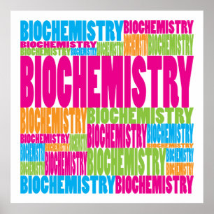Colorful Biochemie Poster