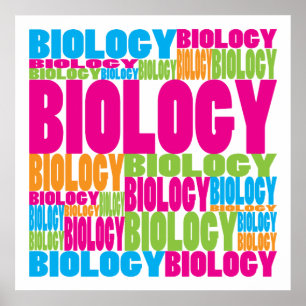Colorful Biology Poster