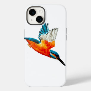 Colorful Bird Art Kingfisher Case-Mate iPhone 14 Hoesje