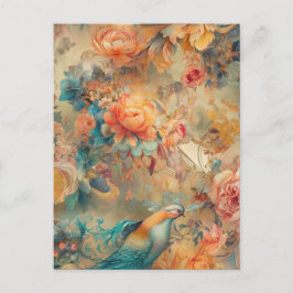 Colorful Bird Briefkaart