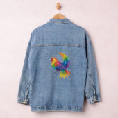 Colorful Bird Denim Jacket (Hangar)