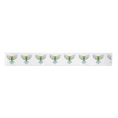 Colorful Bird Flying - Satijnen Lint (Voorkant)