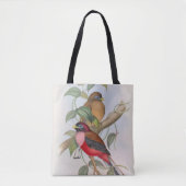 Colorful  Bird Illustration Tas (Voorkant)