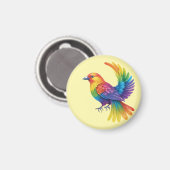 Colorful Bird Magneet (Voorkant / Achterkant)
