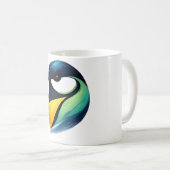 Colorful Bird Mug Koffiemok (Voorkant rechts)