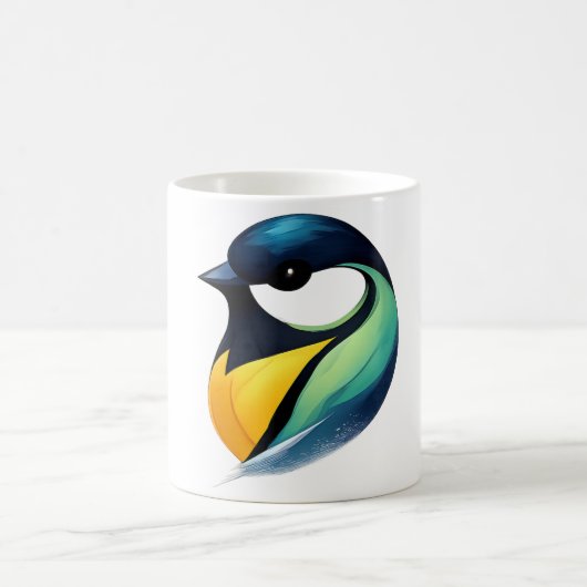Colorful Bird Mug Koffiemok (Center)