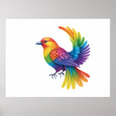 Colorful Bird Poster (Voorkant)