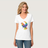 Colorful Bird T-shirt (Voorkant volledig)